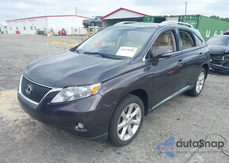 2010 Lexus Rx 350 from USA, damaged, VIN 2T2BK1BA8AC051747